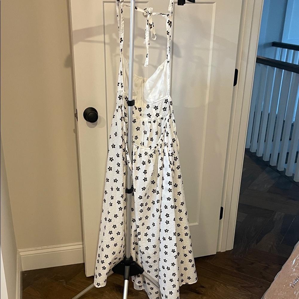 For Love And Lemons White and Black Floral Maxi Dress - Picture 6 of 6